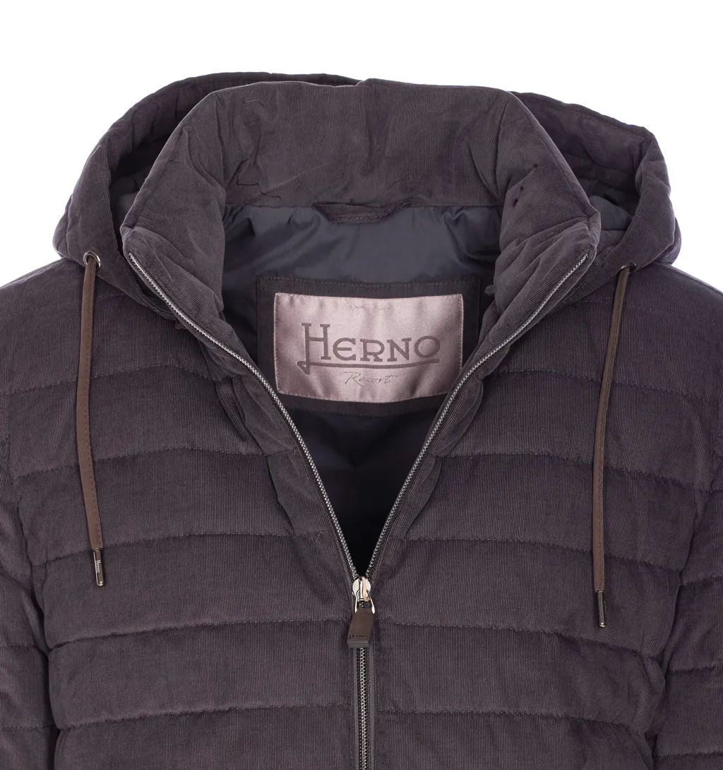 Quilted Hooded Jacket