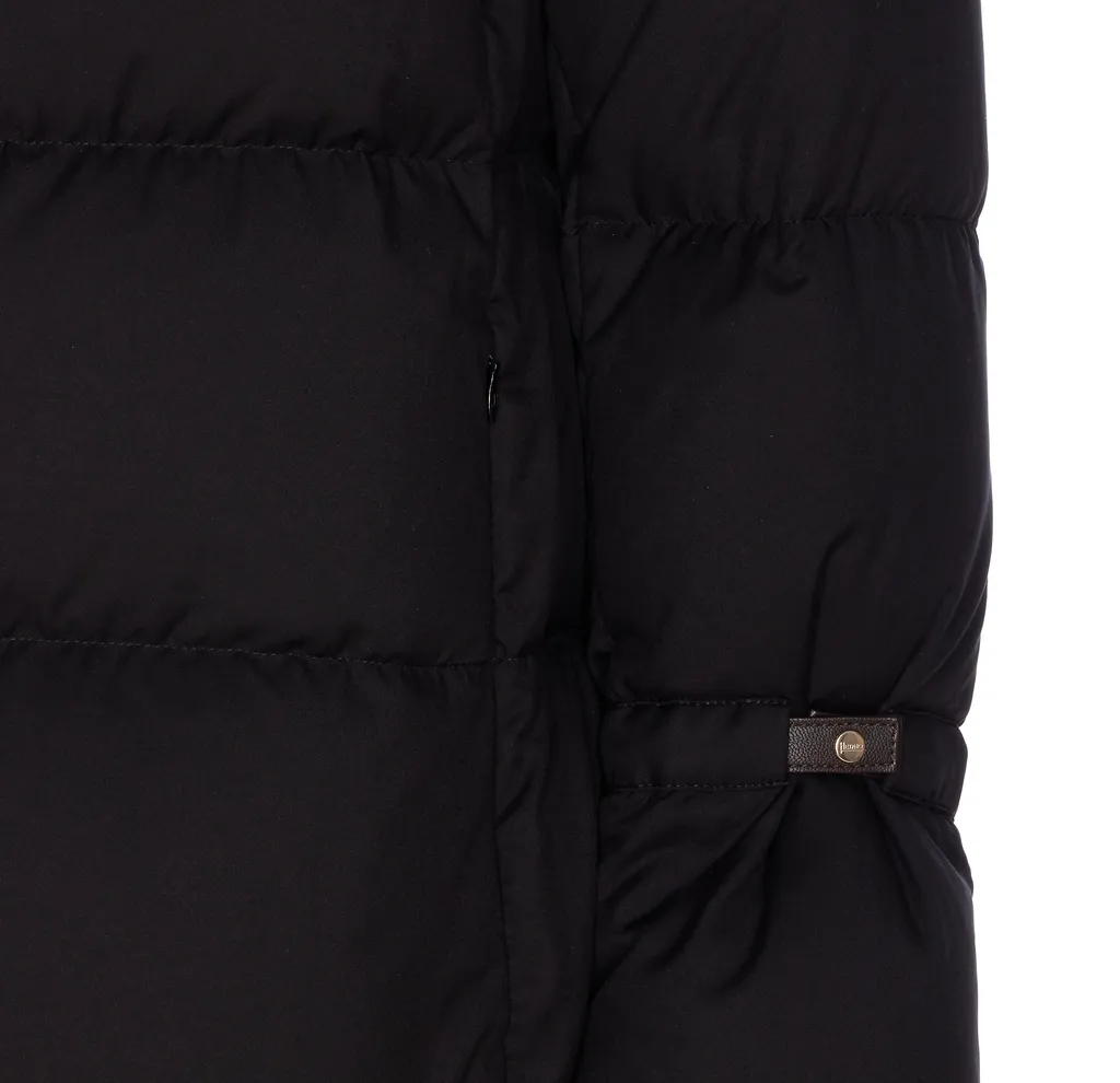 Zipped Padded Down Jacket