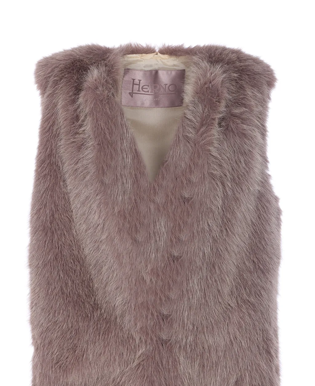 Faux-Fur Sleeveless Gilet