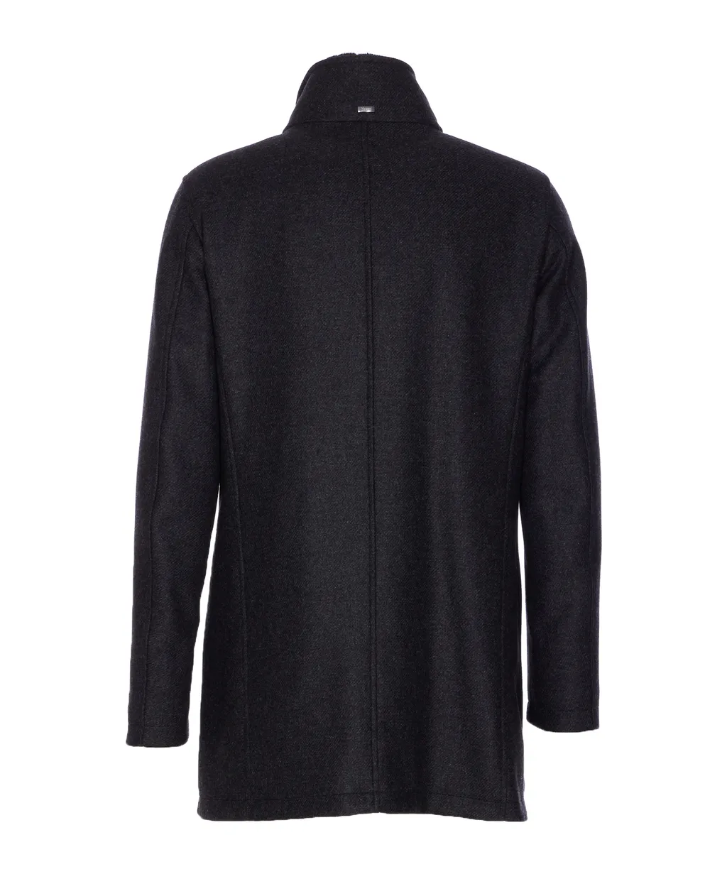 Long Sleeve Zip-Up Coat