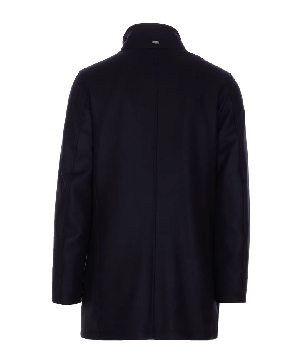 High Neck Long Coat