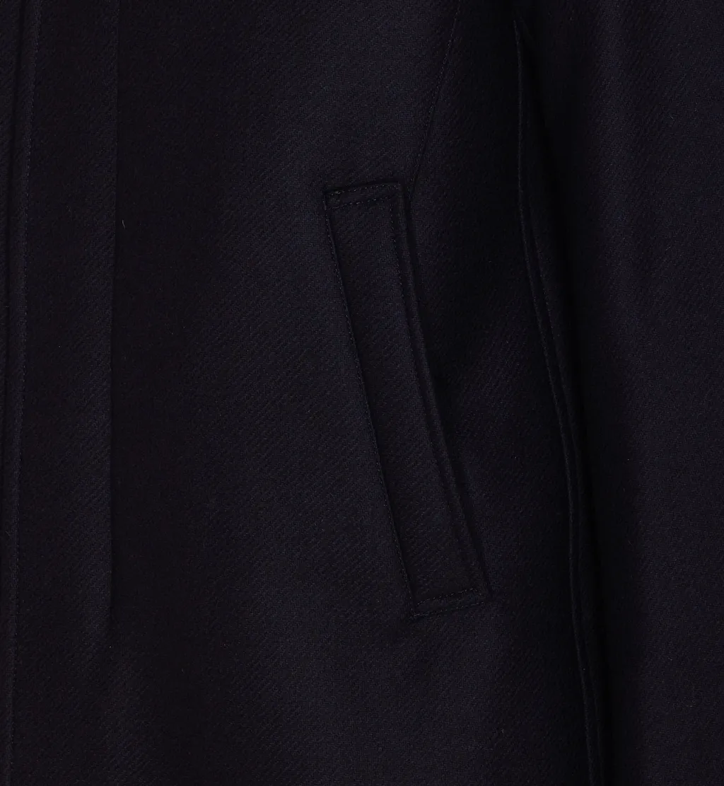 High Neck Long Coat