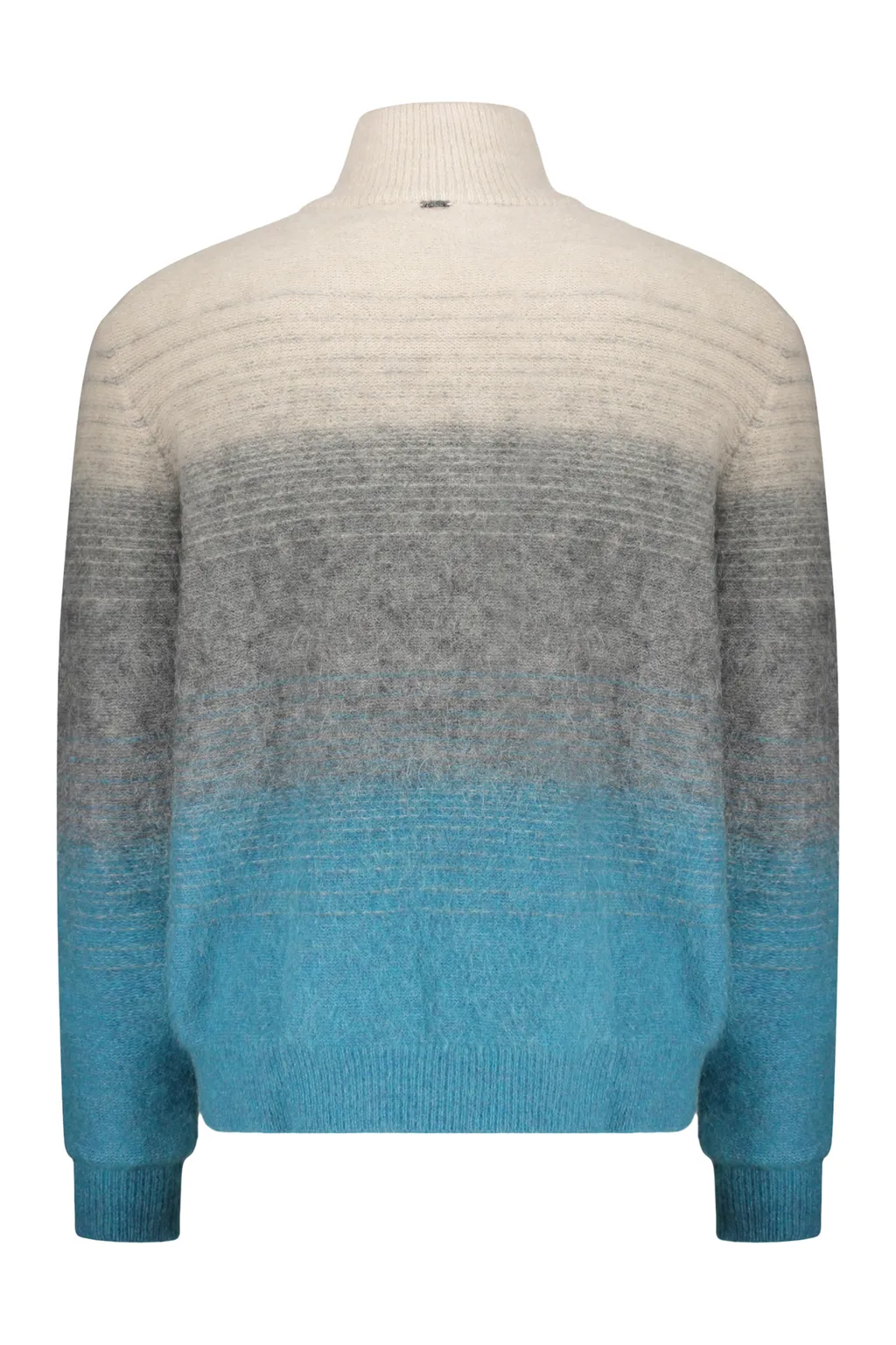 High-Neck Cardigan
