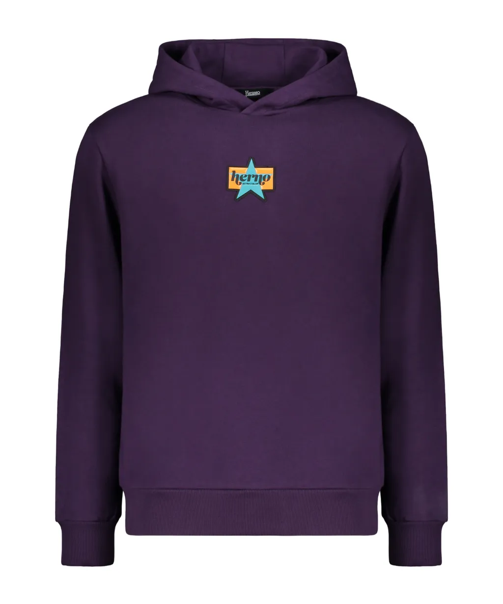 Star-Embroidered Hoodie