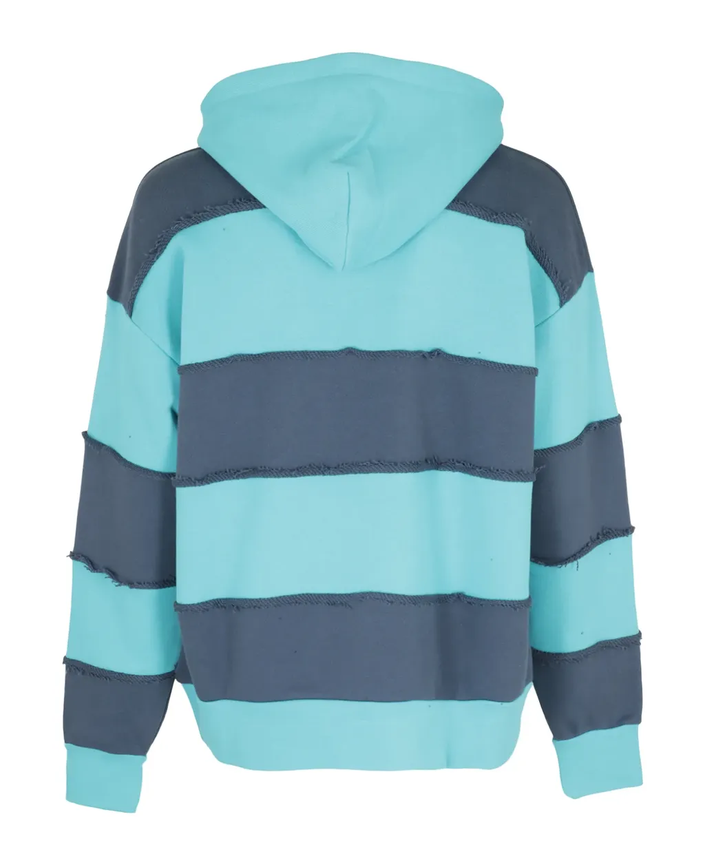 Striped Hooded Sweatshirt