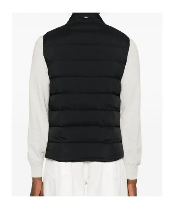 Stand Collar Down Vest