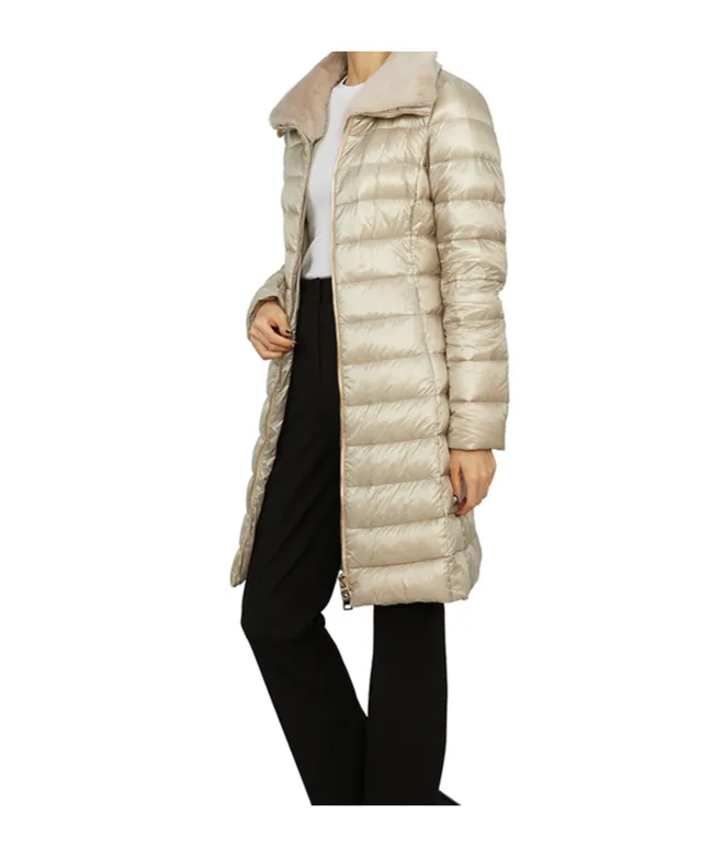 Faux-Fur Collar Coat