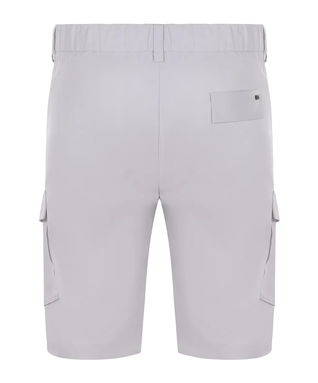 Straight Leg Pleated Shorts