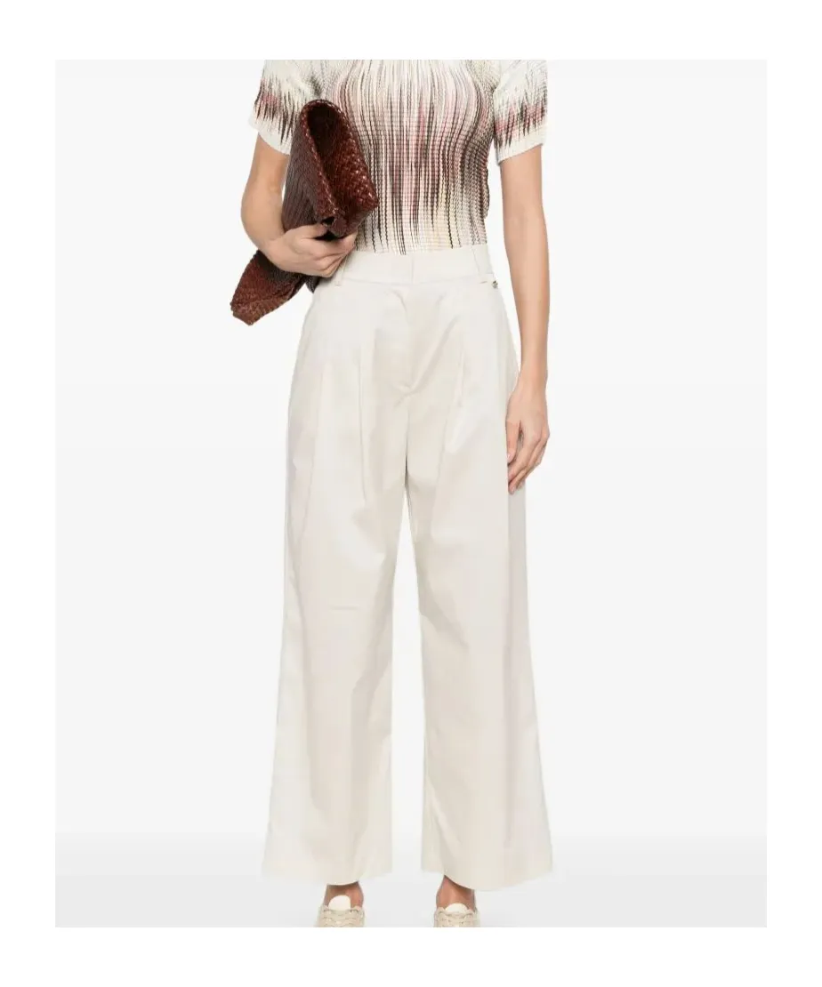 Pleat-Detailing Trousers