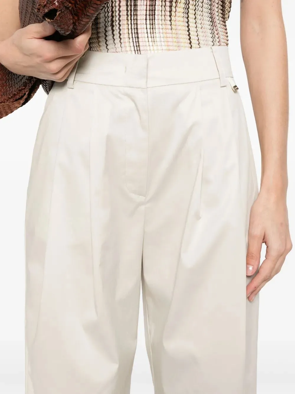 Pleat-Detailing Trousers
