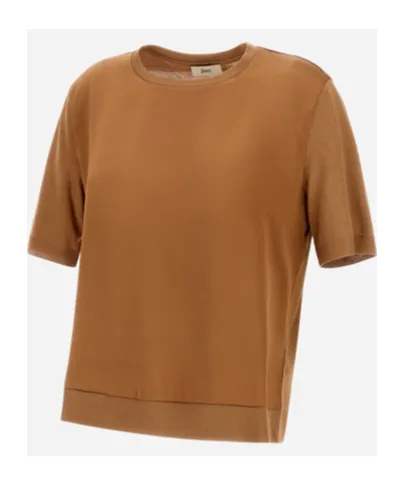 Panelled Crewneck T-Shirt