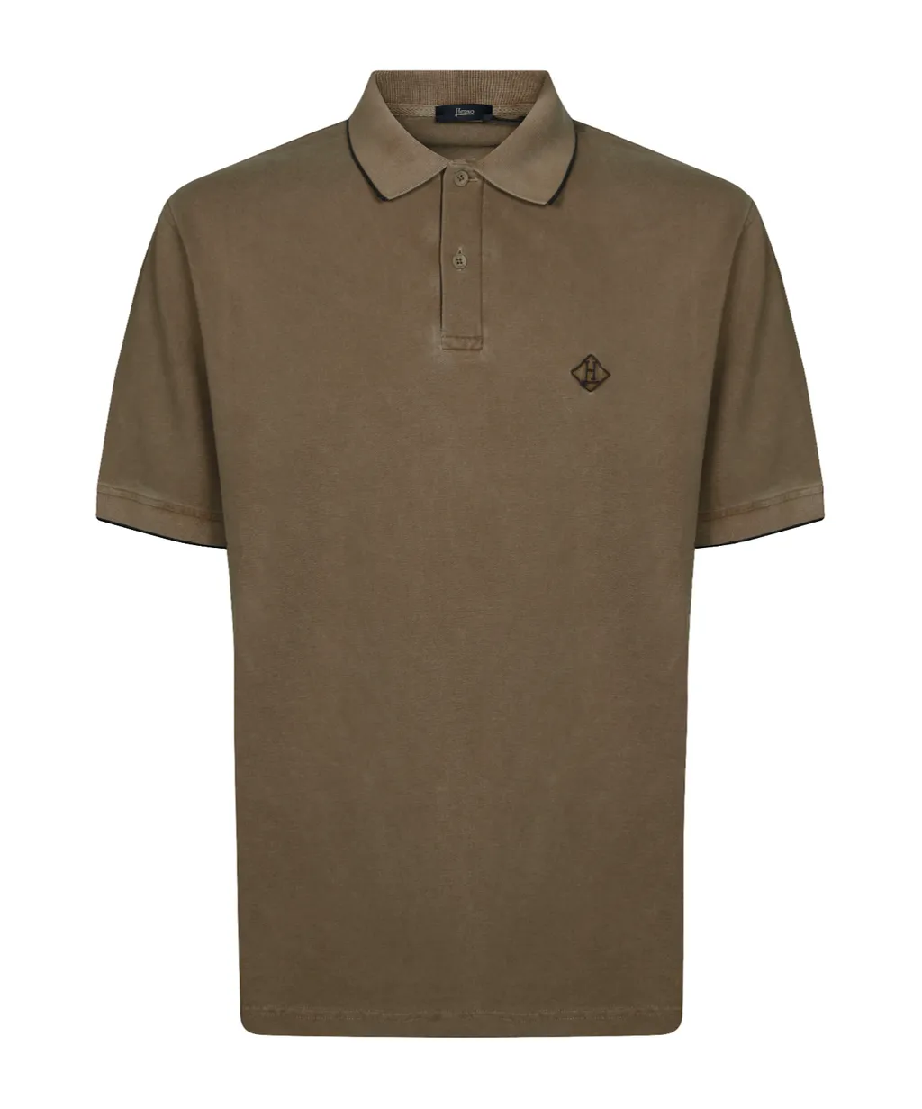 Logo Detail Polo Shirt