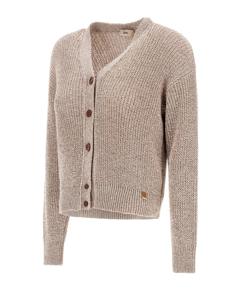 Sequin-Embellished Cardigan