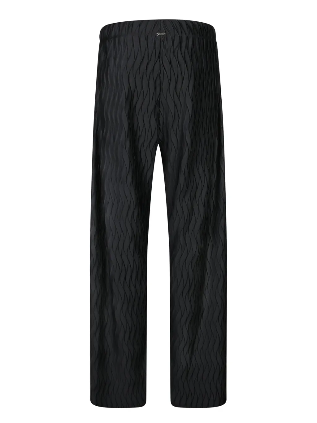 Wrinkled Effect Drawstring Trousers