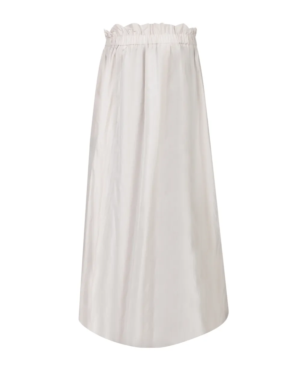 Pleated Detail Skirt
