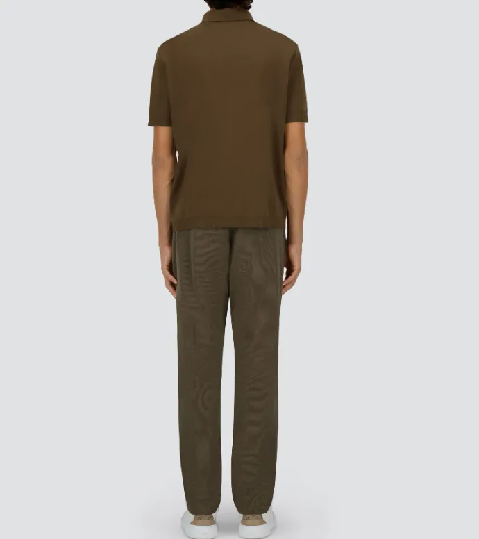 Knitted Polo Shirt