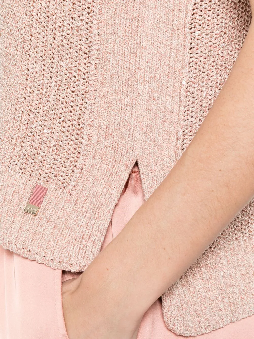Glitter Knit Top