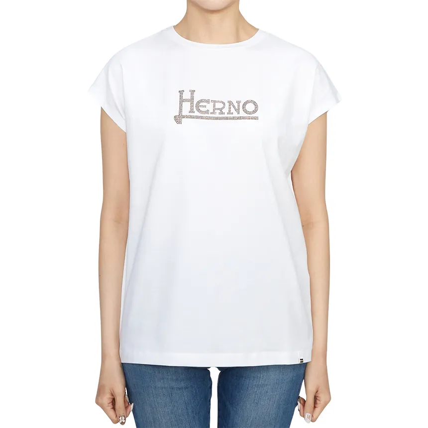 Logo Embellished Crewneck T-Shirt