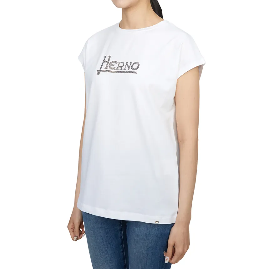 Logo Embellished Crewneck T-Shirt