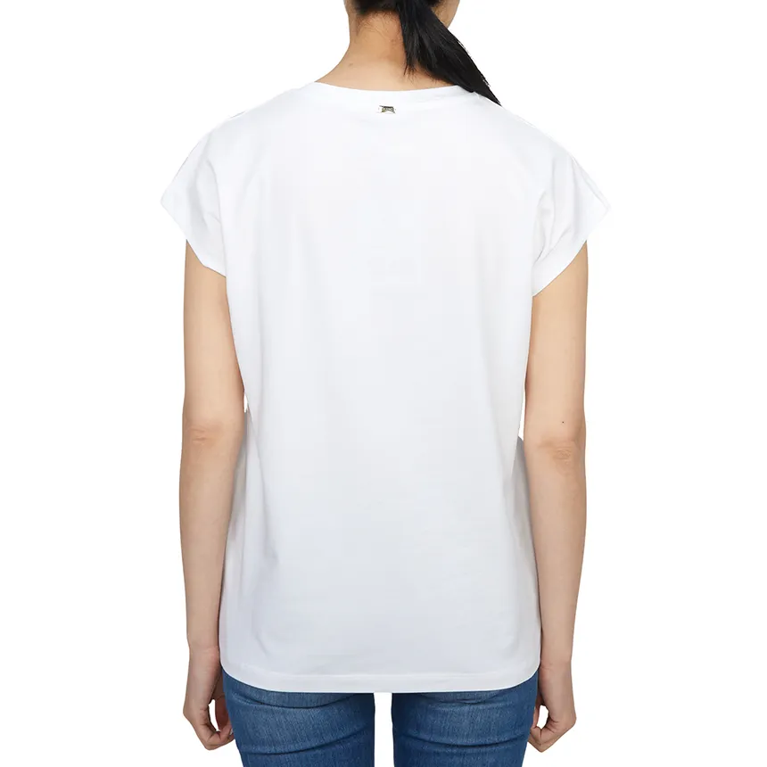 Logo Embellished Crewneck T-Shirt