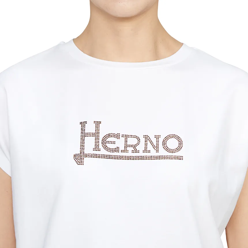 Logo Embellished Crewneck T-Shirt