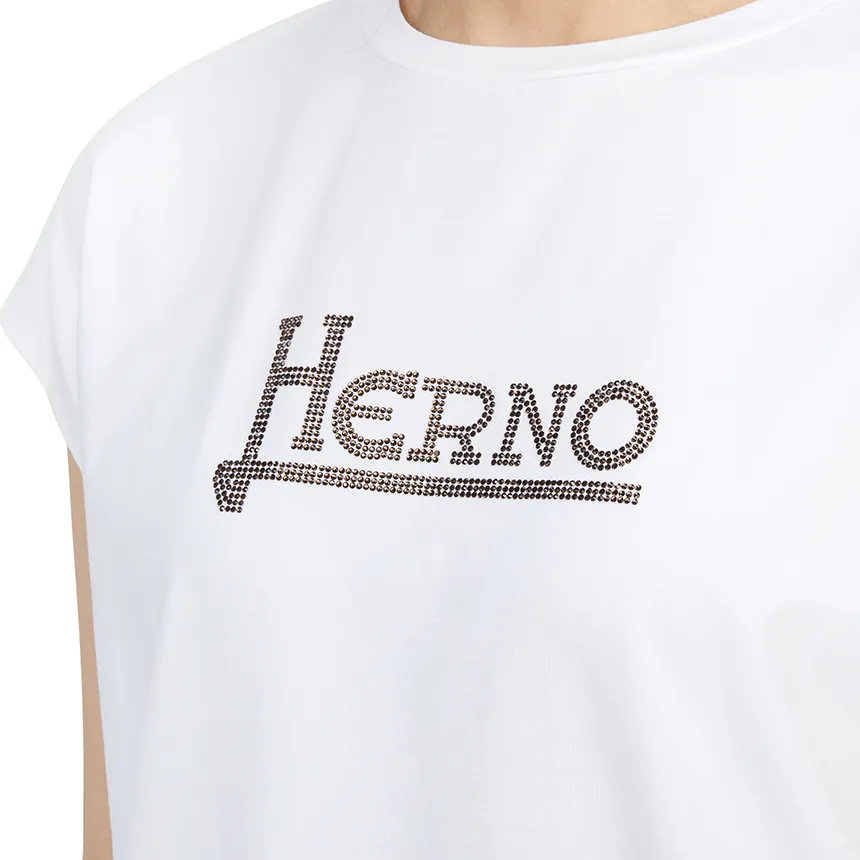 Logo Embellished Crewneck T-Shirt