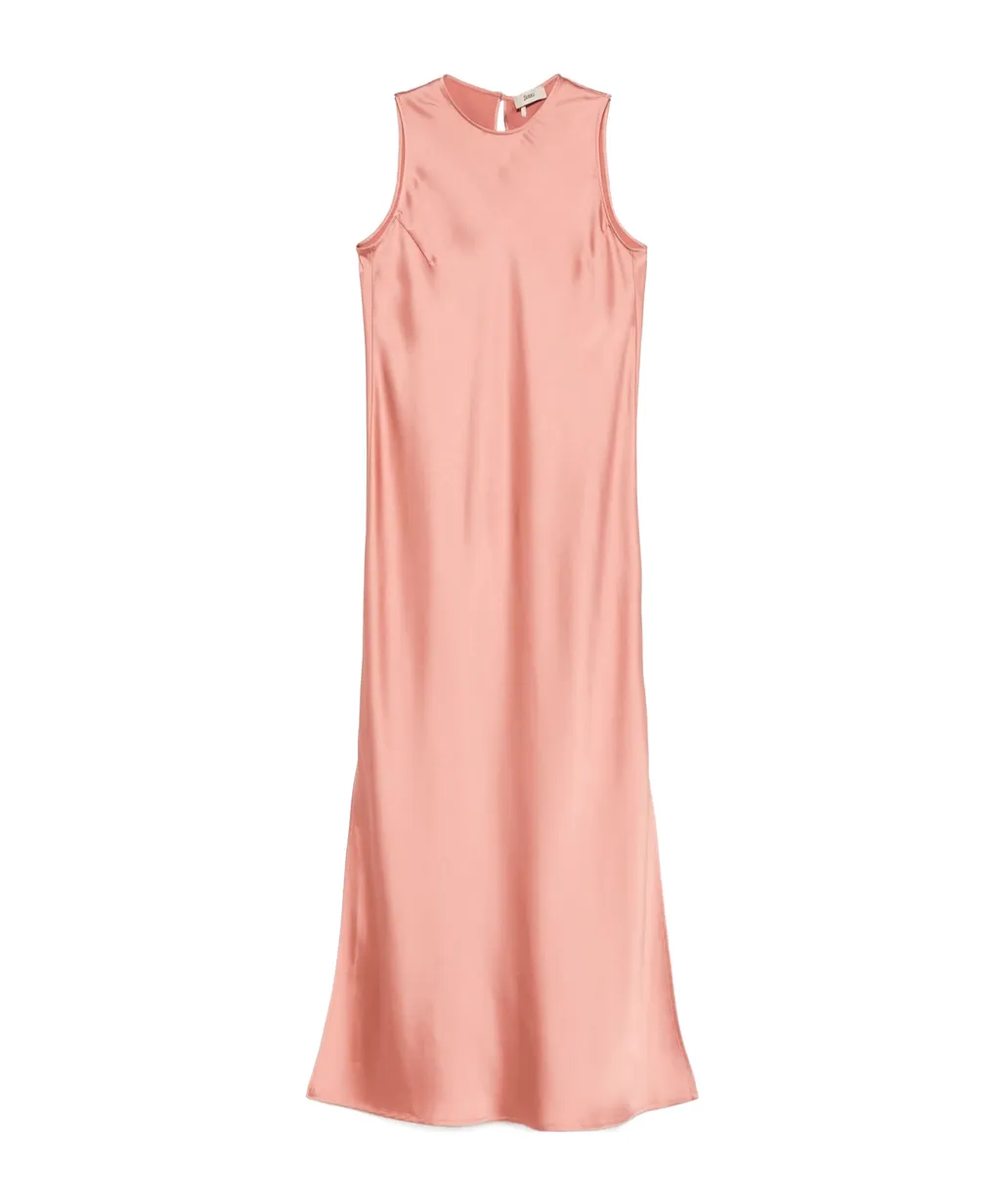 Satin Midi Dress