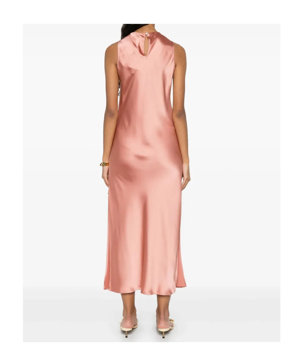 Satin Midi Dress