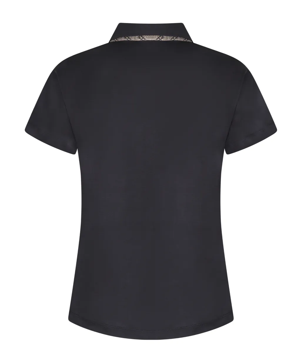 Cropped Polo Shirt