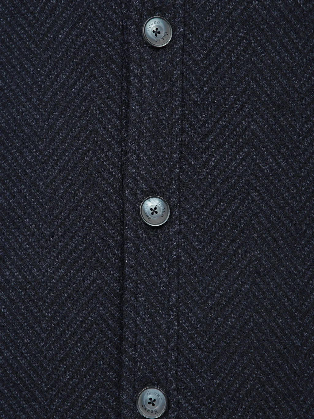 Buttoned Long-Sleeved Shirt Jacket