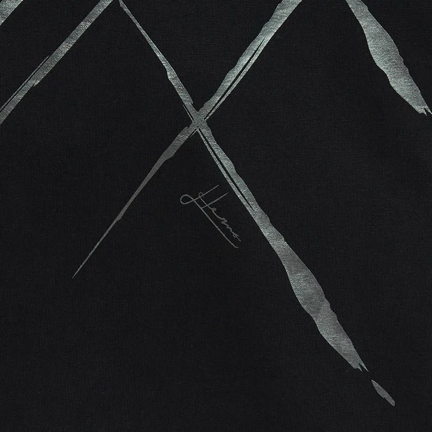 Abstract-Print T-Shirt