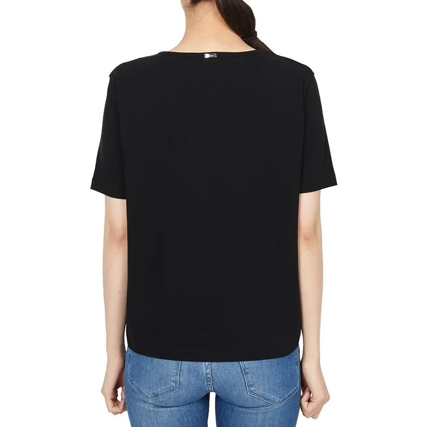 Abstract-Print T-Shirt
