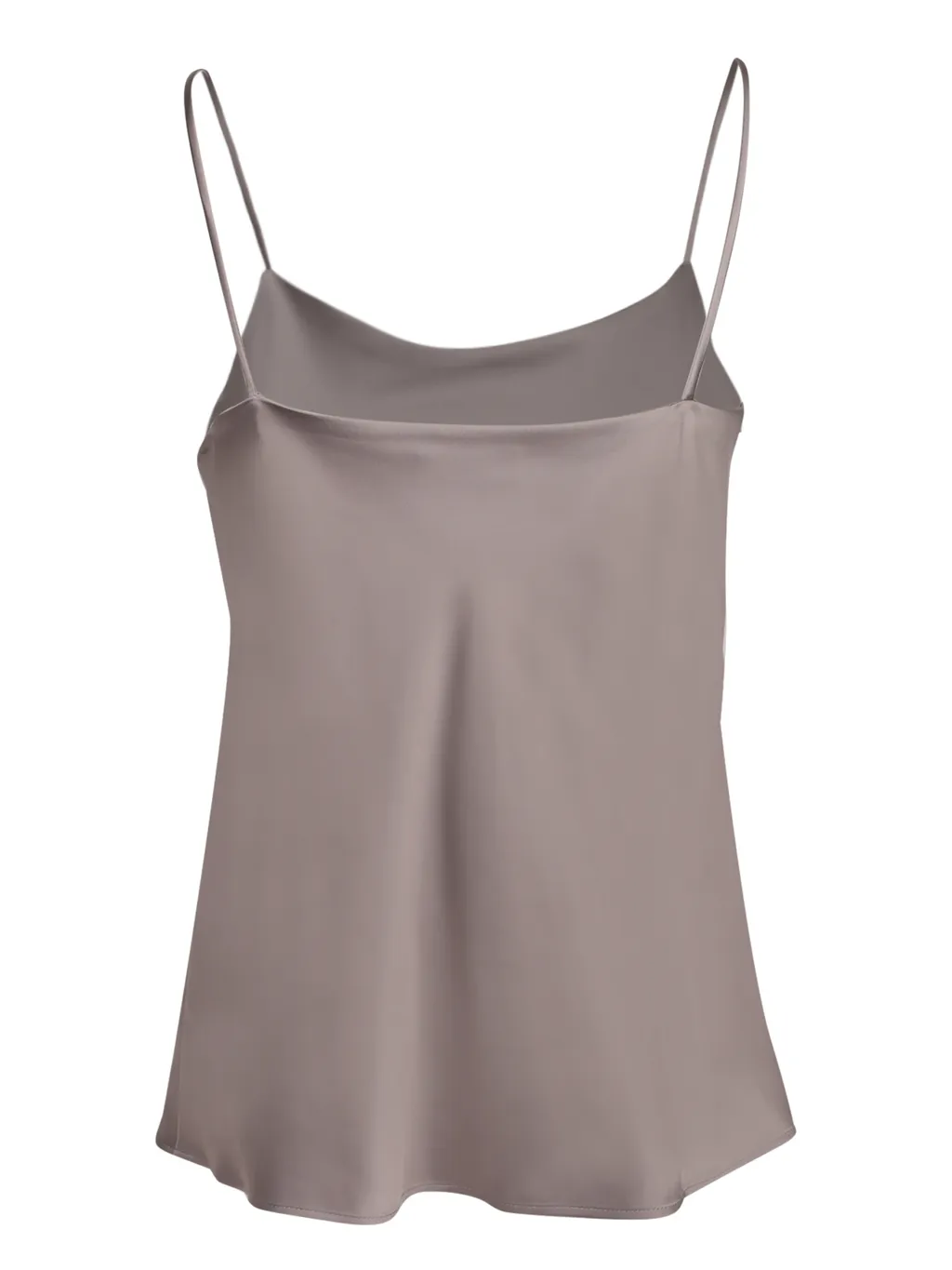 Spaghetti Straps Satin Tank Top