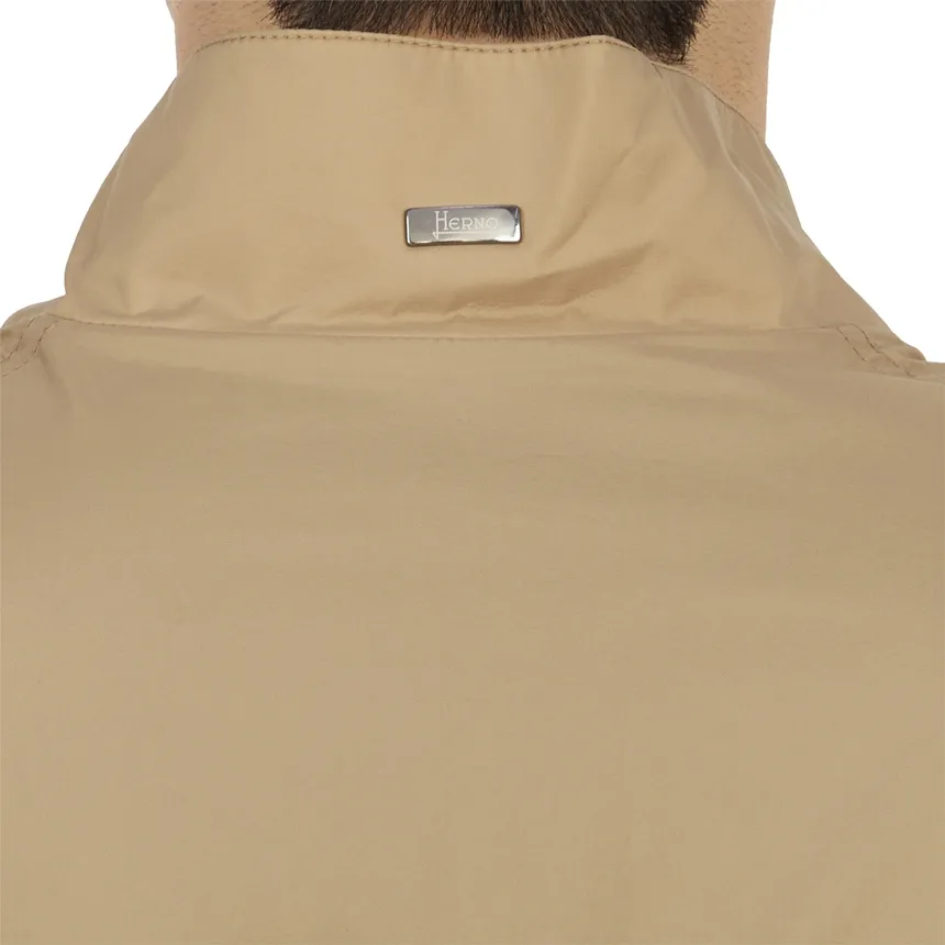 Zippered Stand Collar Vest