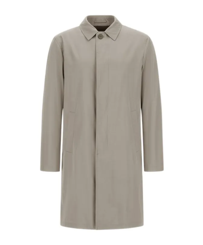 Single-Breasted Raincoat