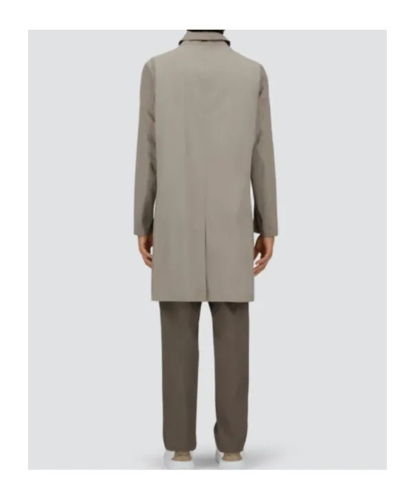 Single-Breasted Raincoat