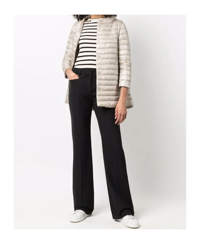 Button Quilted Coat