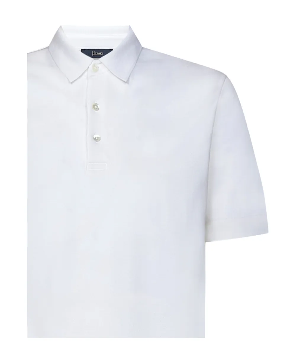 Short-Sleeved Knitted Polo Shirt