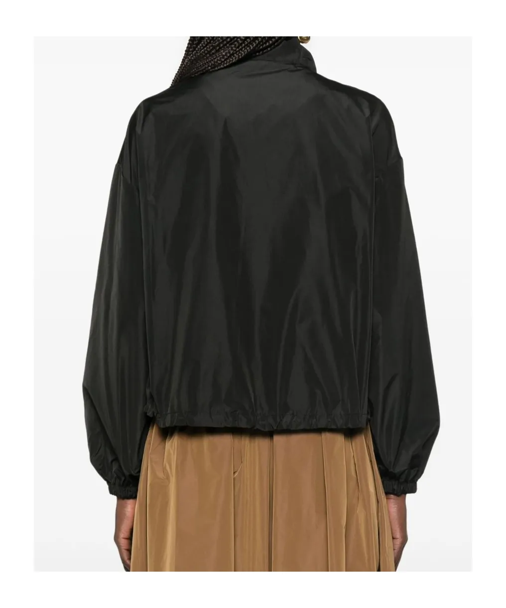 Drawstring Zip-Up Jacket