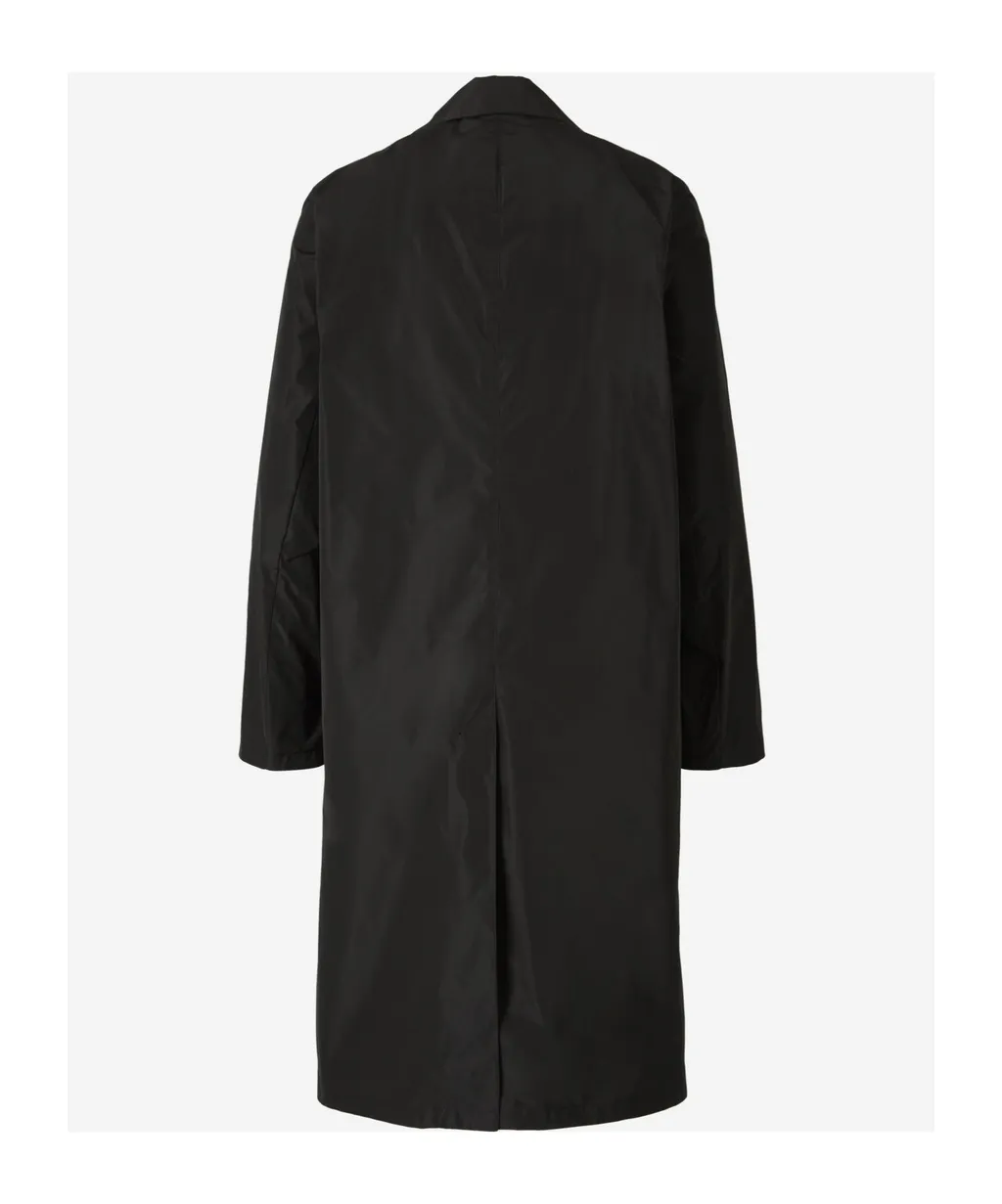 Single-Breasted Gabardine Jacket