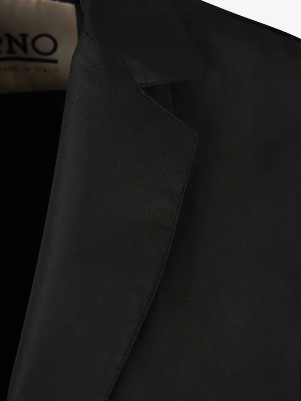 Single-Breasted Gabardine Jacket