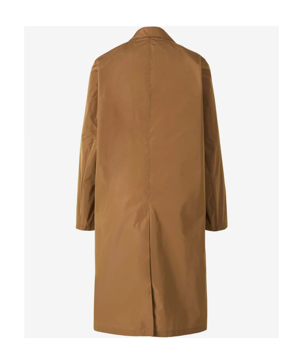 Single-Breasted Gabardine Jacket