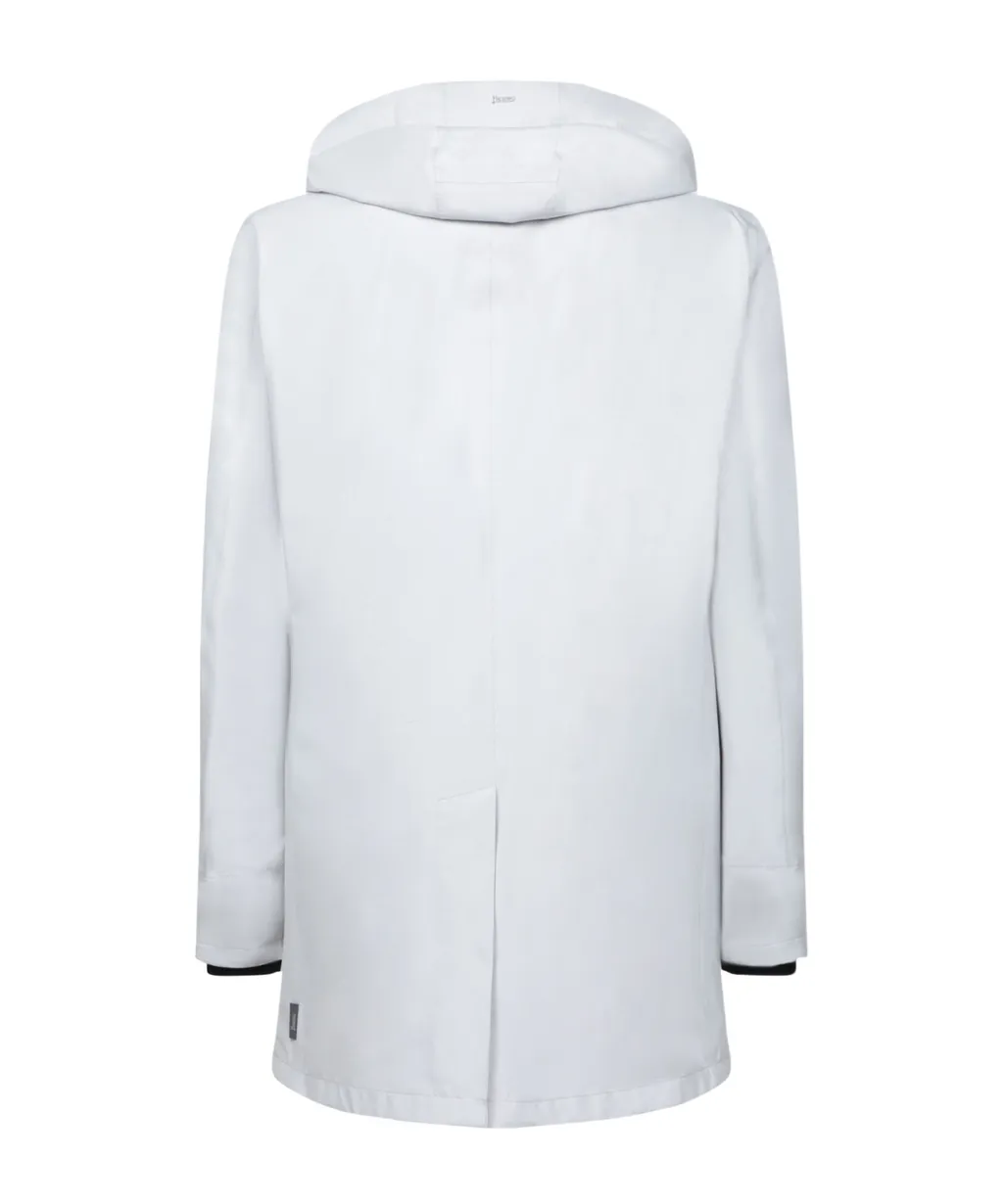 Long-Sleeved Hooded Coat