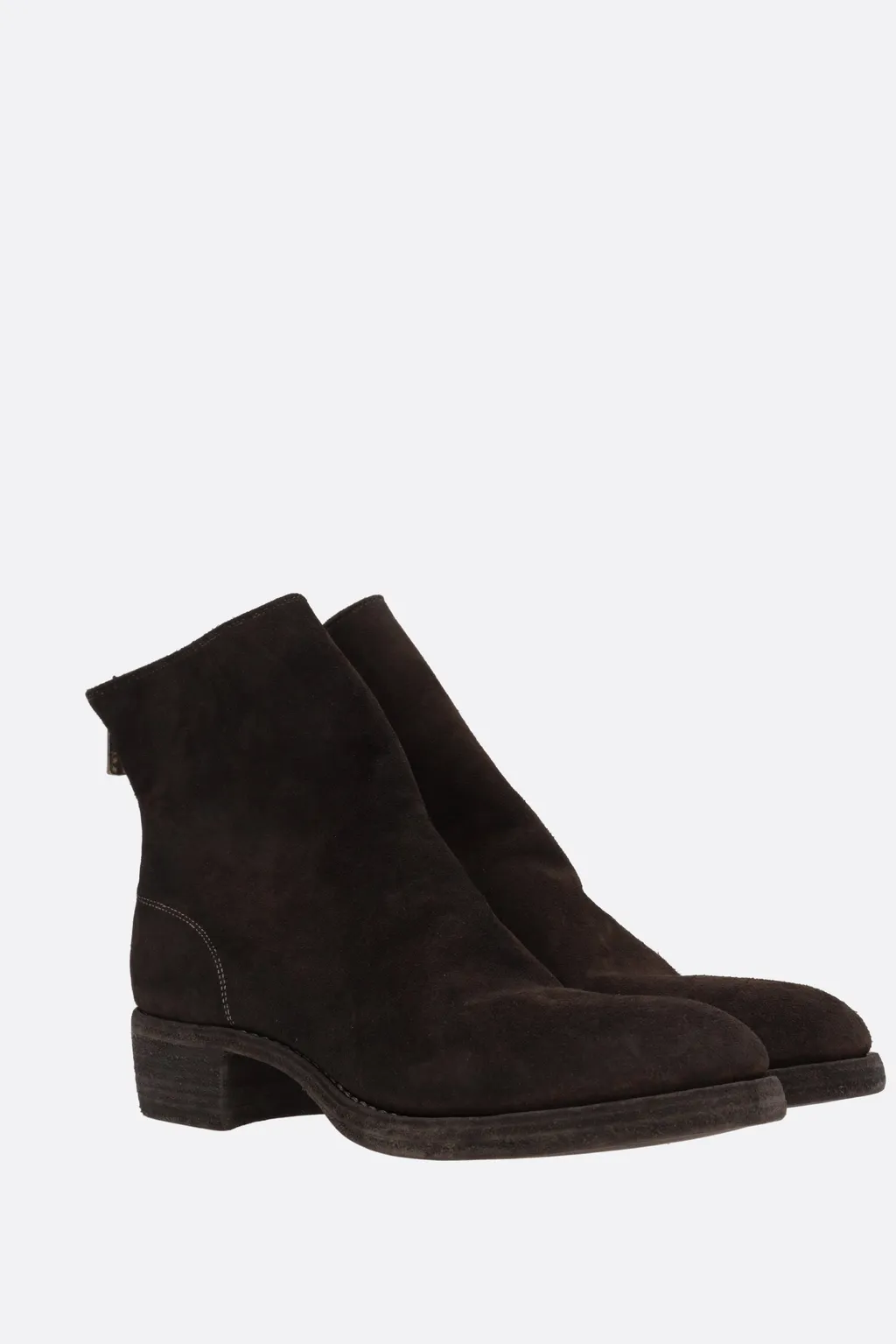 Round-Toed Ankle Boots