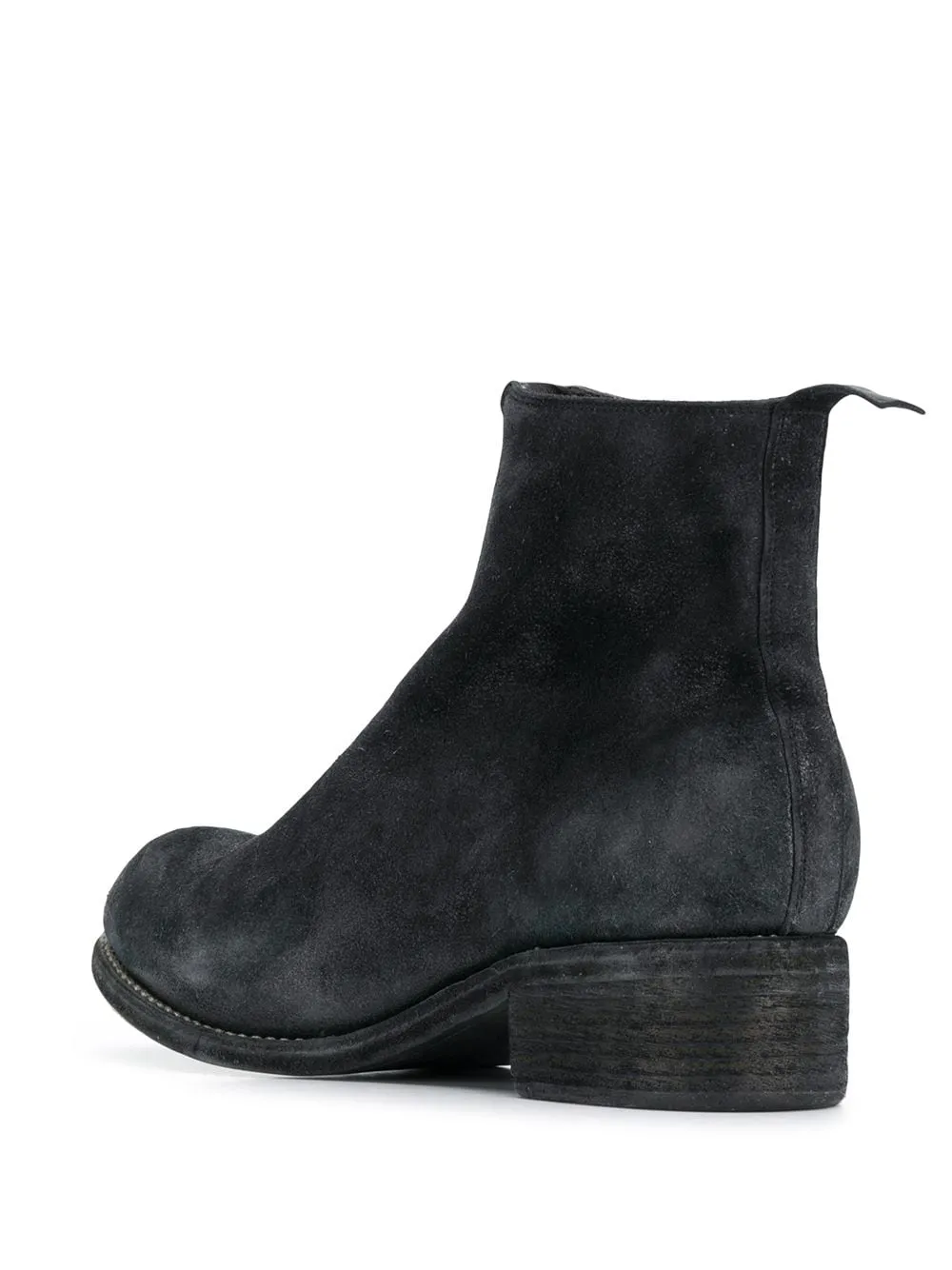 Front Zip Ankle Boots