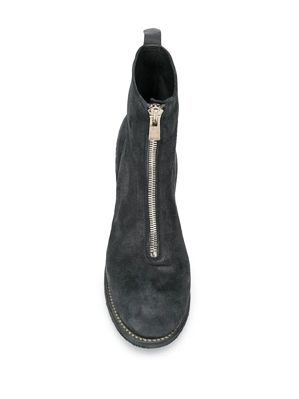 Front Zip Ankle Boots
