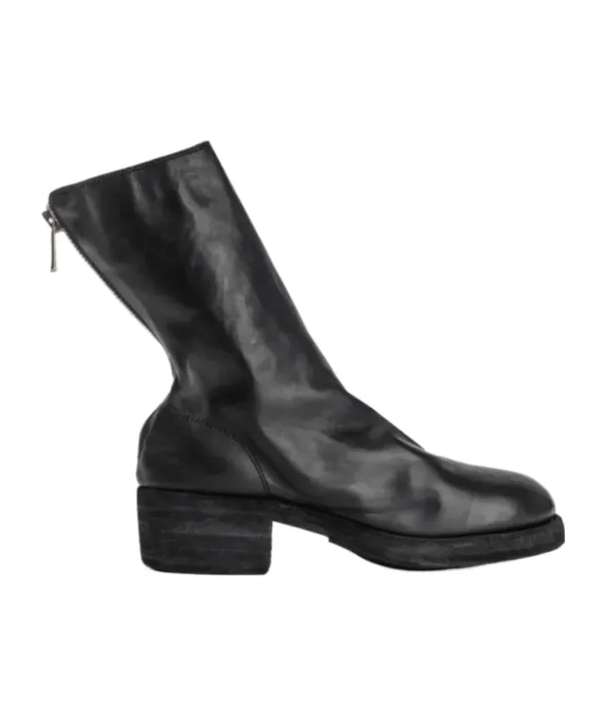 Round-Headed Short Boots