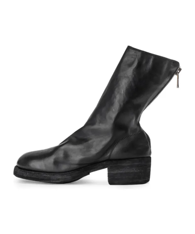 Round-Headed Short Boots