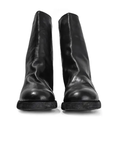Round-Headed Short Boots