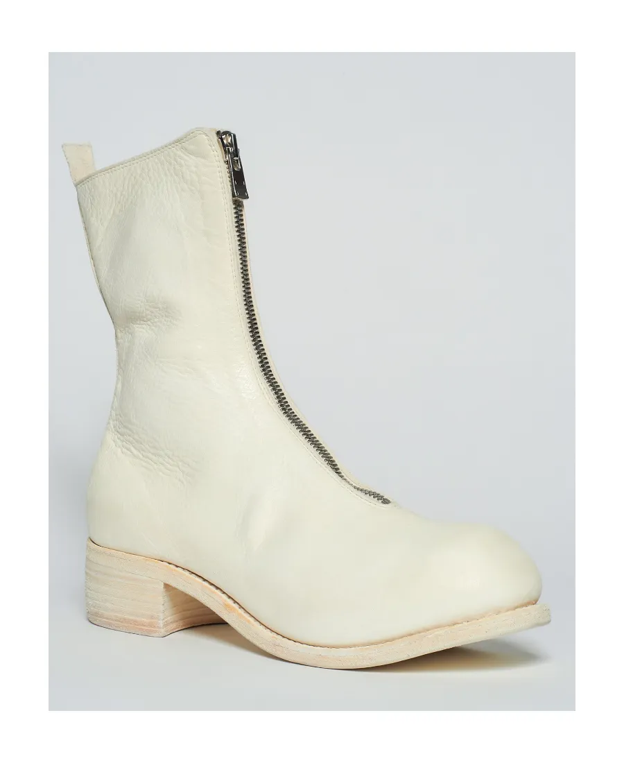 Pl2 Front Zipper Ankle Boot